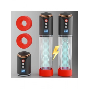 VipMarketim FoxShow LCD Ekranlı Otomatik Penis Pompası