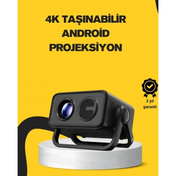 VipMarketim Full HD 1080P HDR Destekli Akıllı Projeksiyon Cihazı