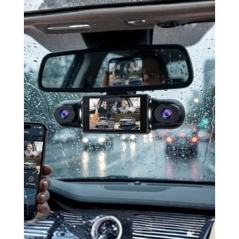 VipMarketim Full HD Araç Kamerası Gece Görüşlü G Sensörlü Akıllı Kayıt Sistemi