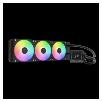 VipMarketim GAMDIAS CHIONE E4-360 360mm ARGB 3 Fanlı Dijital Ekran CPU Sıvı Soğutma(1923)