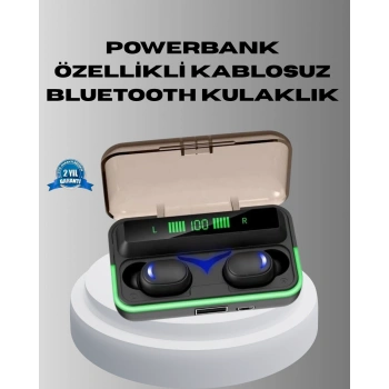 VipMarketim Gaming Bluetooth Kulaklık 800mAh Powerbank Düşük Gecikmeli