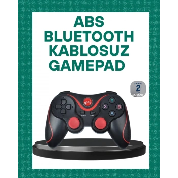 VipMarketim Gelişmiş Kontrol Hassasiyeti Sunan Kablosuz Bluetooth Oyun Kolu
