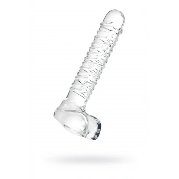 VipMarketim Gerçekçi Olmayan Yapay Penis Sexus Glass, Cam, Transparan, 21 Cm