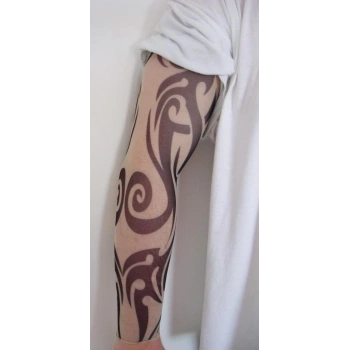 VipMarketim Giyilebilir Kol Ve Bacak Dövmesi 3D Baskılı 2 Adet Model 6