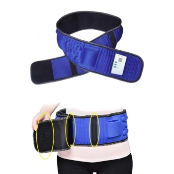 VipMarketim Göbek İnceltme Kemeri Kas Gevşetici Masaj Aleti Titreşimli Masaj Kemeri