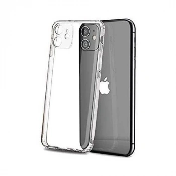 VipMarketim GOR İPhone 12 Mini 5.4 inch Kılıf Kamera Korumalı Şeffaf Silikon Kılıf-(5775)