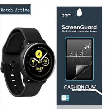VipMarketim Gor Samsung Watch Active Darbe Emici Ekran Koruyucu 2 Adet Set-(5775)