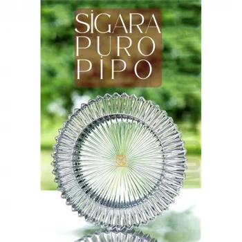 VipMarketim Groot Cam Küllük Pipo Puro Küllüğü