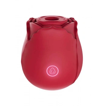 VipMarketim Gül Şeklinde Usb Şarjlı Klitoris Emişli Vibratör