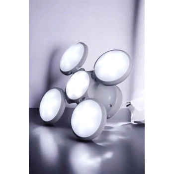 VipMarketim Güneş Enerjili Solar Aydınlatma Kamp Çadır Lambası Şarjlı Ampül Led Şarjlı El Feneri Işıldak