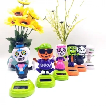 VipMarketim Güneş Enerjili Solar Sallanan Cadılar Bayramı Figürleri