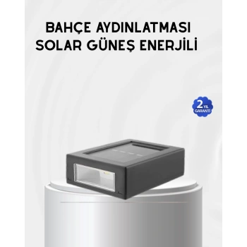 VipMarketim Güneş Enerjili Su Geçirmez Bahçe Apliği Uzun Ömürlü LED’li