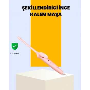 VipMarketim Hafif ve Portatif Saç Maşası 9mm İnce Tasarım