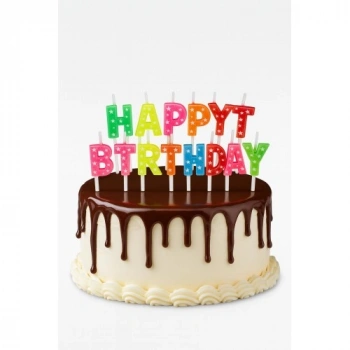 VipMarketim Happy Birthday Renkli Mum