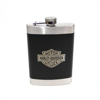 VipMarketim Harley Davidson Matara 7 Oz (207 Ml) Içki Viski Konyak Matarası
