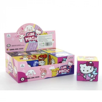 VipMarketim Hello Kitty Baskılı Zeka Küpü - Karakter Tasarımlı Küp Oyuncak