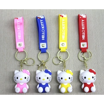 VipMarketim Hello Kitty Silikon Anahtarlık