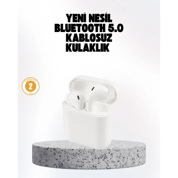 VipMarketim Hızlı Şarj Destekli 2. Nesil Bluetooth 5.0 Ergonomik Kulaklık
