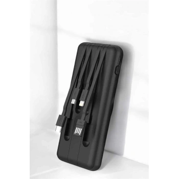 VipMarketim Hızlı Şarj Dijital Göstergeli Powerbankli Çoklu Şarj Özelliği