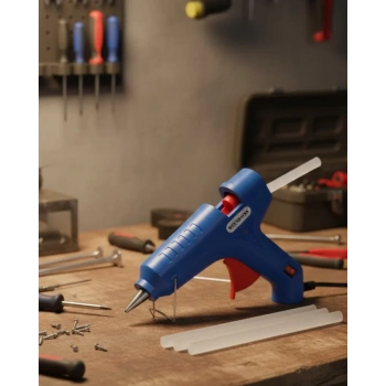 VipMarketim Hobi ve Tamir İçin 80 W Silikon Tabancası 11 mm Uyumlu 5 Silikon Hediyeli