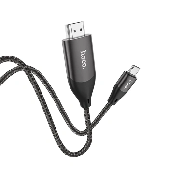 VipMarketim HOCO UA16 Type-C to HDMI 4K 30hz Ses ve Görüntü Aktarma Kablosu-(5775)