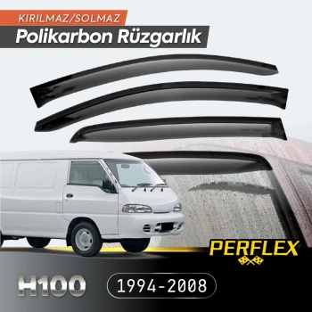 VipMarketim Hyundai H100 Minibüs 1994-2008 Cam Rüzgarlığı V2 Düz