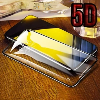 VipMarketim İPhone 11 Pro Max 5D Kavisli Full Tempered Cam Ekran Koruyucu-(5775)