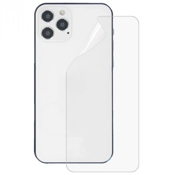 VipMarketim İPhone 12 Pro 6.1 Membran Nano Hidrojel Film Arka Koruyucu hayalet Arka Koruyucu-(5775)