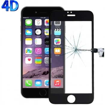 VipMarketim İPhone 6S Plus 4D Kavisli Full Cam Kırılmaz Koruyucu İPhone 6 plus-(5775)