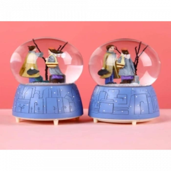 VipMarketim IŞIKLI MÜZIKLI KAR KÜRESI ORTA BOY