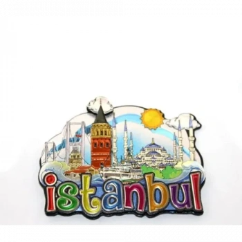 VipMarketim İstanbul Temalı Buzdolapı Süsü Magnet