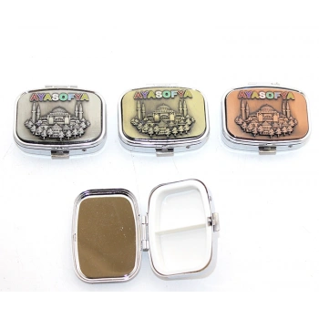 VipMarketim İstanbul Temalı Enfiye Kutusu Ayasofya Baskılı