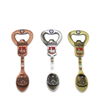 VipMarketim İstanbul Temalı Metal Magnet Ve Açacak Kaşık Tasarımlı