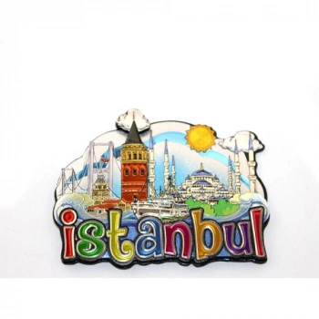 VipMarketim İstanbul Temalı Silikon Magnet