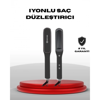 VipMarketim İyonlu Saç Düzleştirici Tarak Hızlı Isınma ve Ayarlanabilir Isı