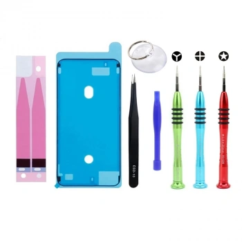 VipMarketim Jıafa Jf-8164 8in1 İphone 8 Batarya Tamir Seti Kaliteli Tornavida-(5775)