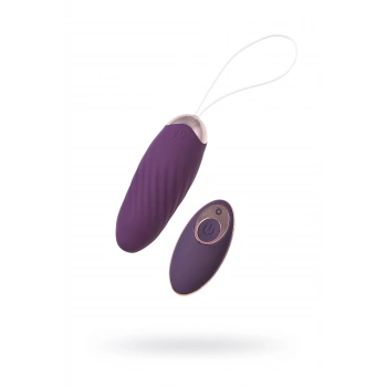 VipMarketim JOS Bumpy Titreşimli Vjinal Top silikon, mor, 9 cm