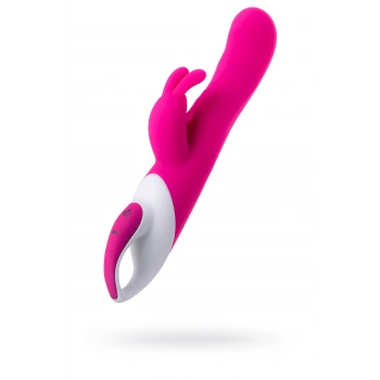 VipMarketim JOS ELLY Isıtmalı Vibratör, silikon, pembe, 21,5 cm