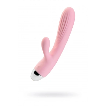 VipMarketim JOS MİLLY Isıtmalı Vibratör, silikon, pembe, 20 cm