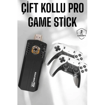 VipMarketim Joystick Çift Kollu Oyun Kolu Retro Oyun Yüksek Çözünürlüklü 3D Game