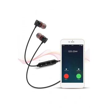 VipMarketim Kablolu Kulakiçi Bluetooth Kulaklık Mıknatıslı ANC Özellikli Yüksek Ses Kaliteli