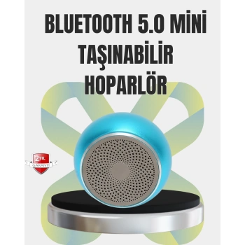 VipMarketim Kablosuz Bluetooth 5.0 Hoparlör | Kompakt ve Güçlü Ses