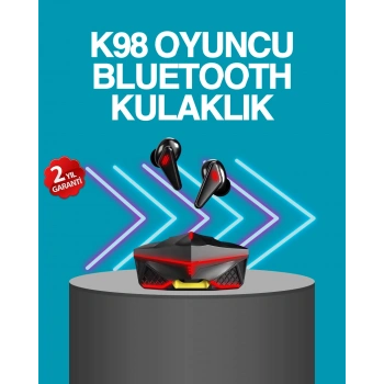 VipMarketim Kablosuz Bluetooth 5.0 Metal Kasa Gaming Kulaklık