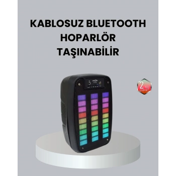 VipMarketim Kablosuz Bluetooth Müzik Cihazı – 2 Saat Batarya Süresi Şık ve Taşınabilir