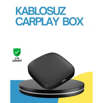VipMarketim Kablosuz CarPlay ve Android Auto Dönüştürücü Adaptör