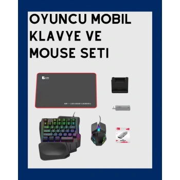 VipMarketim Kablosuz Mobil Oyun Kiti – 5 Parça Tam Set