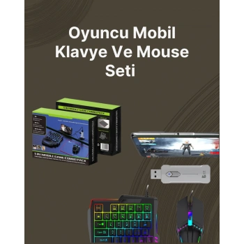 VipMarketim Kablosuz Mobil Oyun Kiti – 5 Parça Tam Set