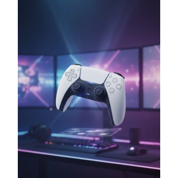 VipMarketim Kablosuz PS5 Oyun Kumandası Hızlı Tepki ve Ergonomik Tutuş