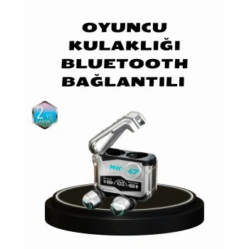 VipMarketim Kablosuz Spor Kulaklık – Düşük Gecikmeli Oyun Modu Powerbank Şarj Kutusu