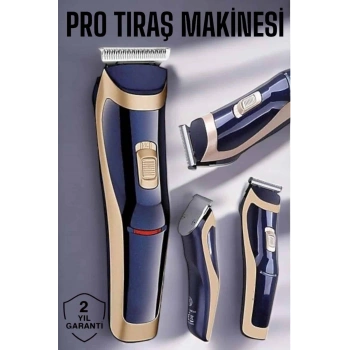 VipMarketim Kablosuz Tıraş Makinesi Hızlı Şarj ve Uzun Süreli Kullanım Sessiz ve Güçlü Motor